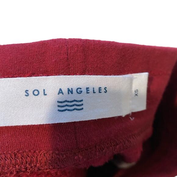 Sol Angeles Sol Essential jogger in Nantucket Red women’s size XS - Picture 3 of 7